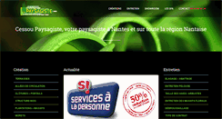 Desktop Screenshot of cessou-paysagiste.com
