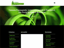 Tablet Screenshot of cessou-paysagiste.com